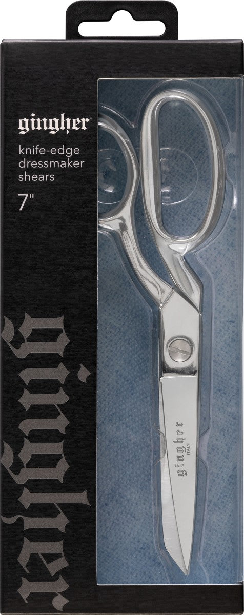 Gingher Knife-Edge Bent Dressmaker Shears 7 inch