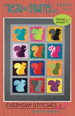 Beau the Squirrel Quilt Pattern