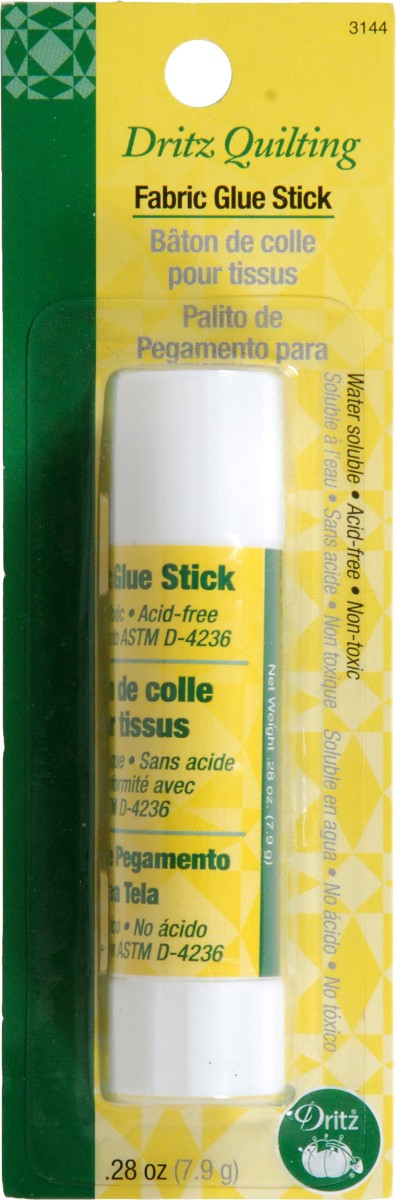 Dritz Fabric Glue Stick, box of 3