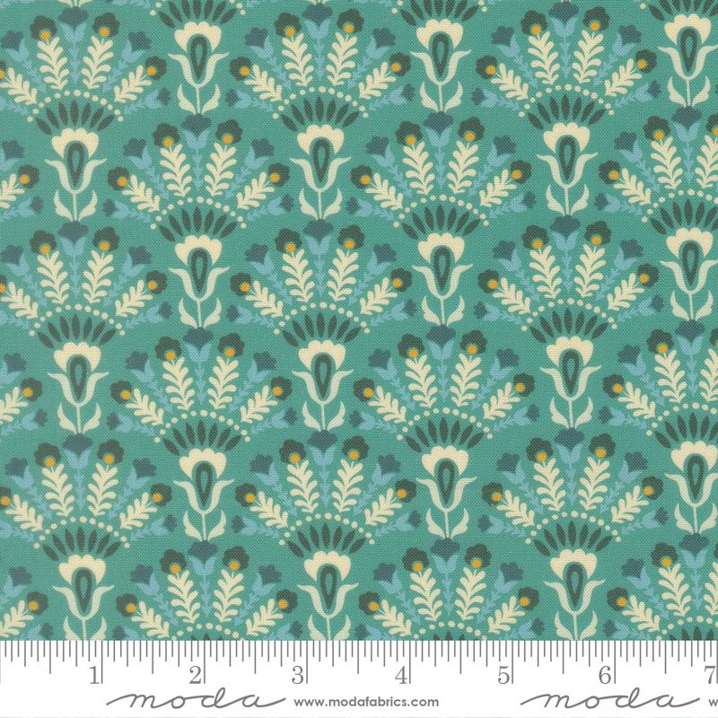 Sitara Opaline Blue Chill by Crystal Manning for Moda
