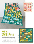 Posy quilt pattern cover