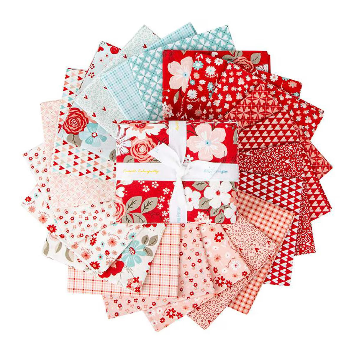You & Me fat quarter bundle by Sandy Gervais