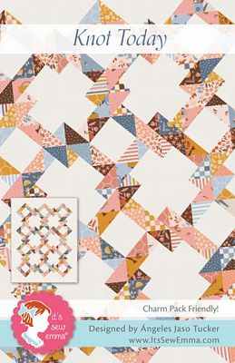 Knot Today quilt pattern cover