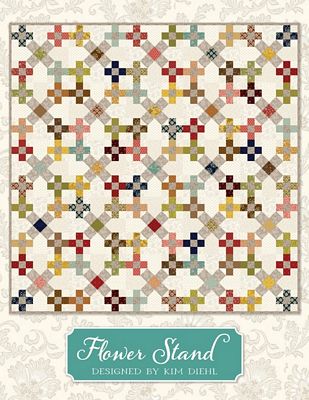 Flower Stand quilt pattern cover