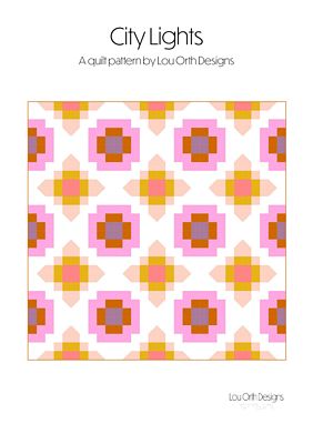 City Lights quilt pattern cover