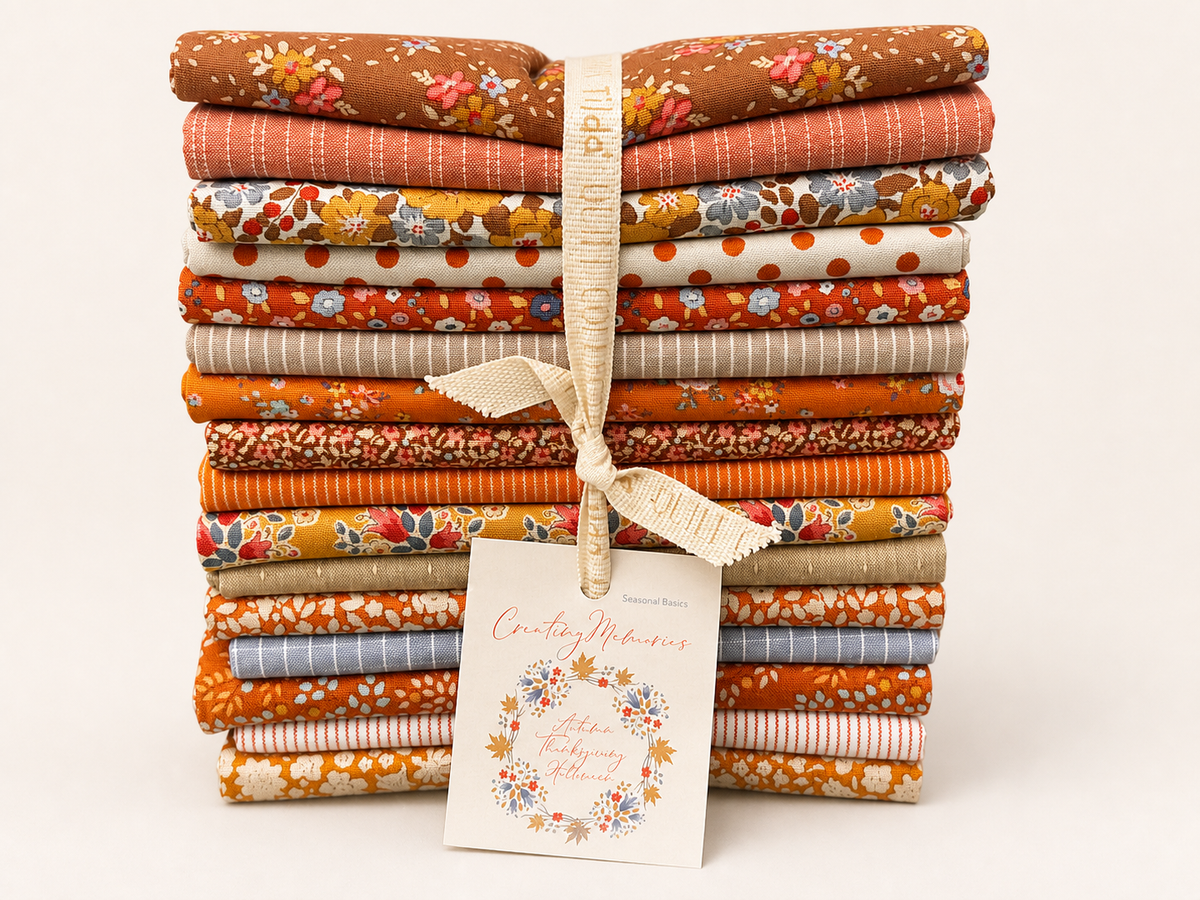 Tilda Creating Memories Autumn fat quarter bundle by Tone Finnanger